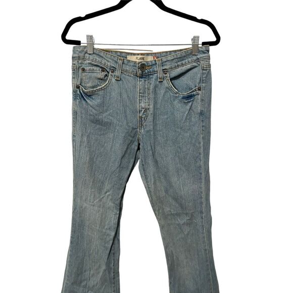 Levi’s 519 Flare Light Wash Size 9 Y2K Capsule 70’s Retro Vibes - Picture 5 of 12